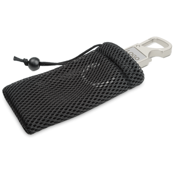 HangOut - Karabiner Anhänger mit Logodruck
