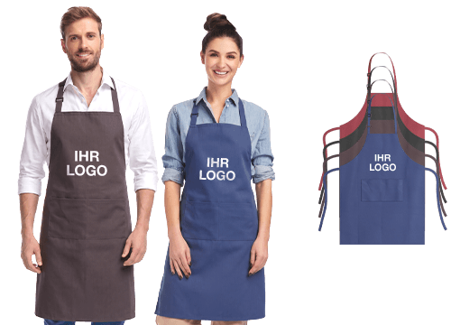 Belle - Personalisierte Schürzen mit Logo