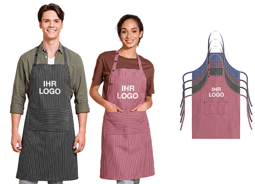 Cuisine - Schürzen mit Logodruck
