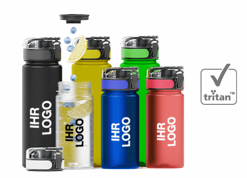 Aqualok Infuse - Personalisierte Wasserflasche mit Früchte-Infusor