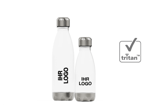 Nova Clear - Trinkflaschen mit Namen