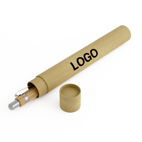 Essence - Personalisierte Kugelschreiber aus Bambus als Werbeartikel