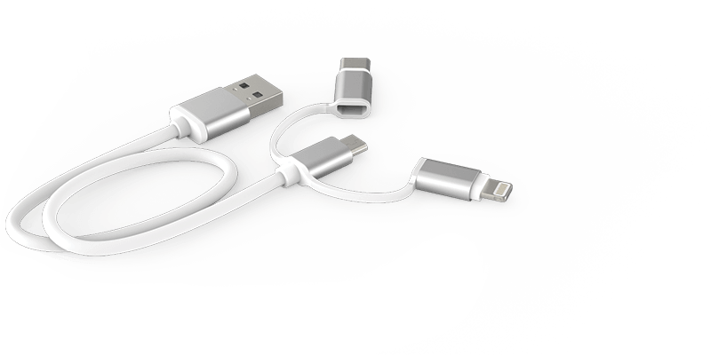 Woodie - USB Ladegerät mit Logo Woodie - USB Ladegerät mit Logo