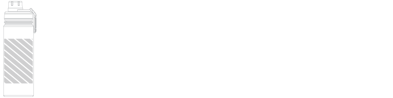 Wasserflasche Siebdruck Wasserflasche Siebdruck