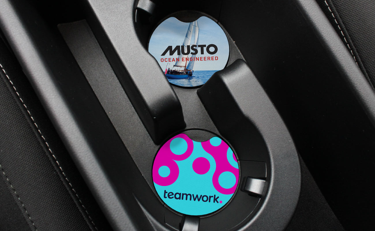 CarCoaster - Untersetzer mit Logo gallery thumbnail