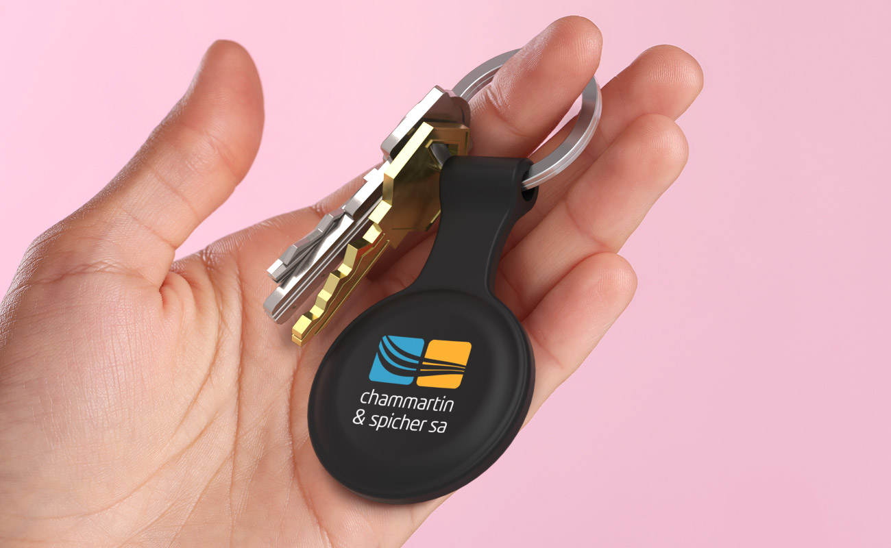 Cradle - Personalisierte AirTag Hüllen als Werbeartikel gallery thumbnail