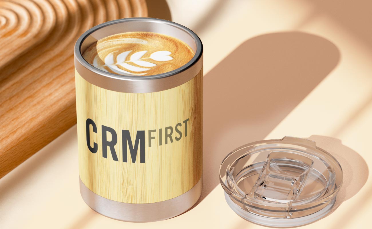 Crew Bamboo - Bedruckte Bambus Reisebecher  gallery thumbnail