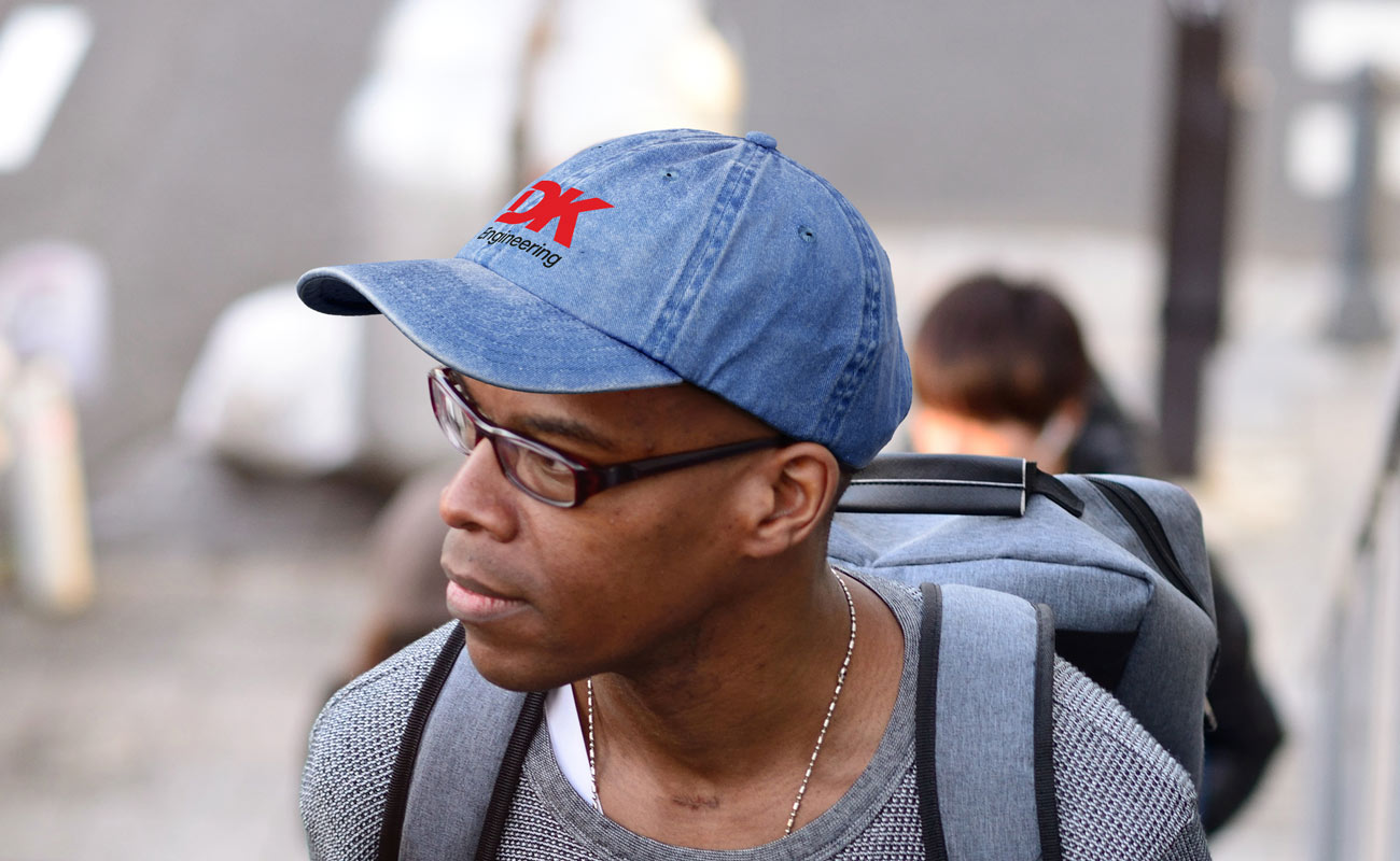 Drift - Denim Washed Caps mit Logo gallery thumbnail