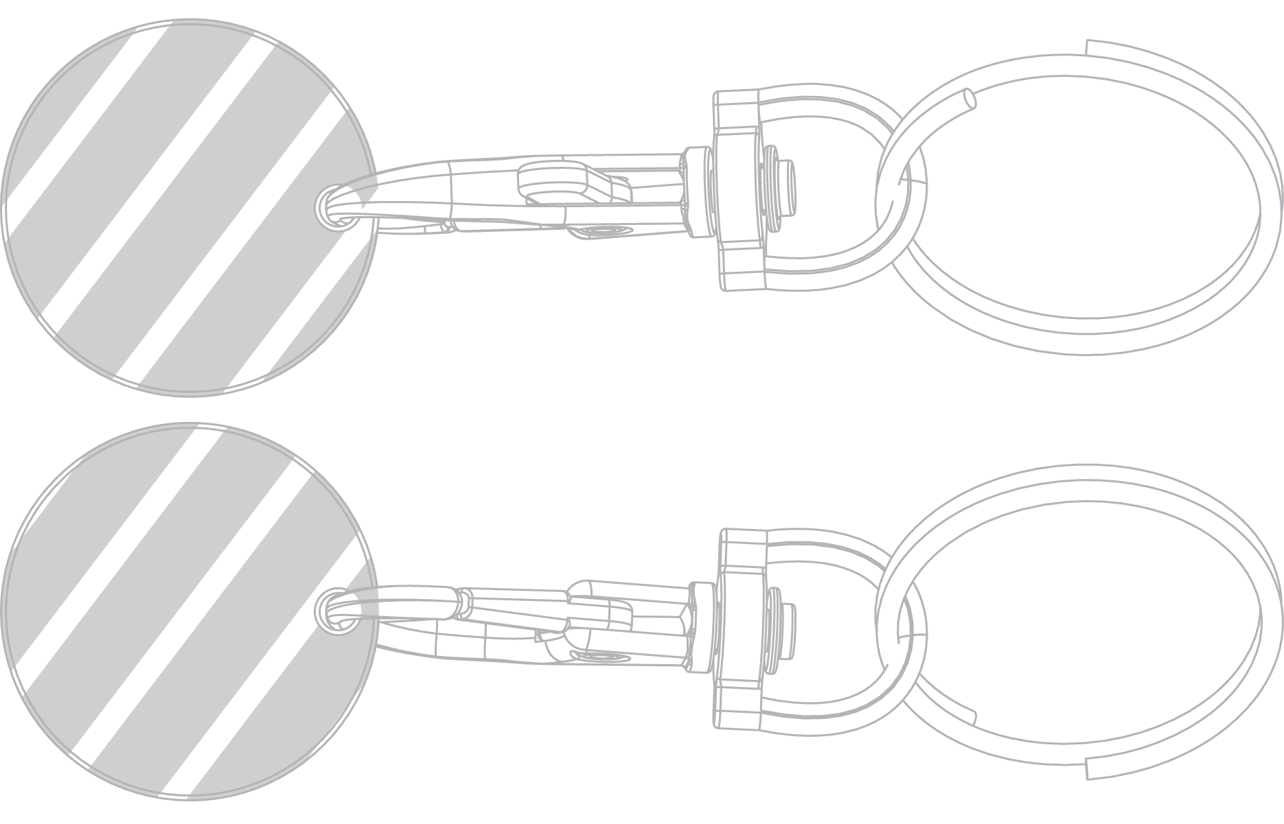 Einkaufswagen Chip Lasergravur