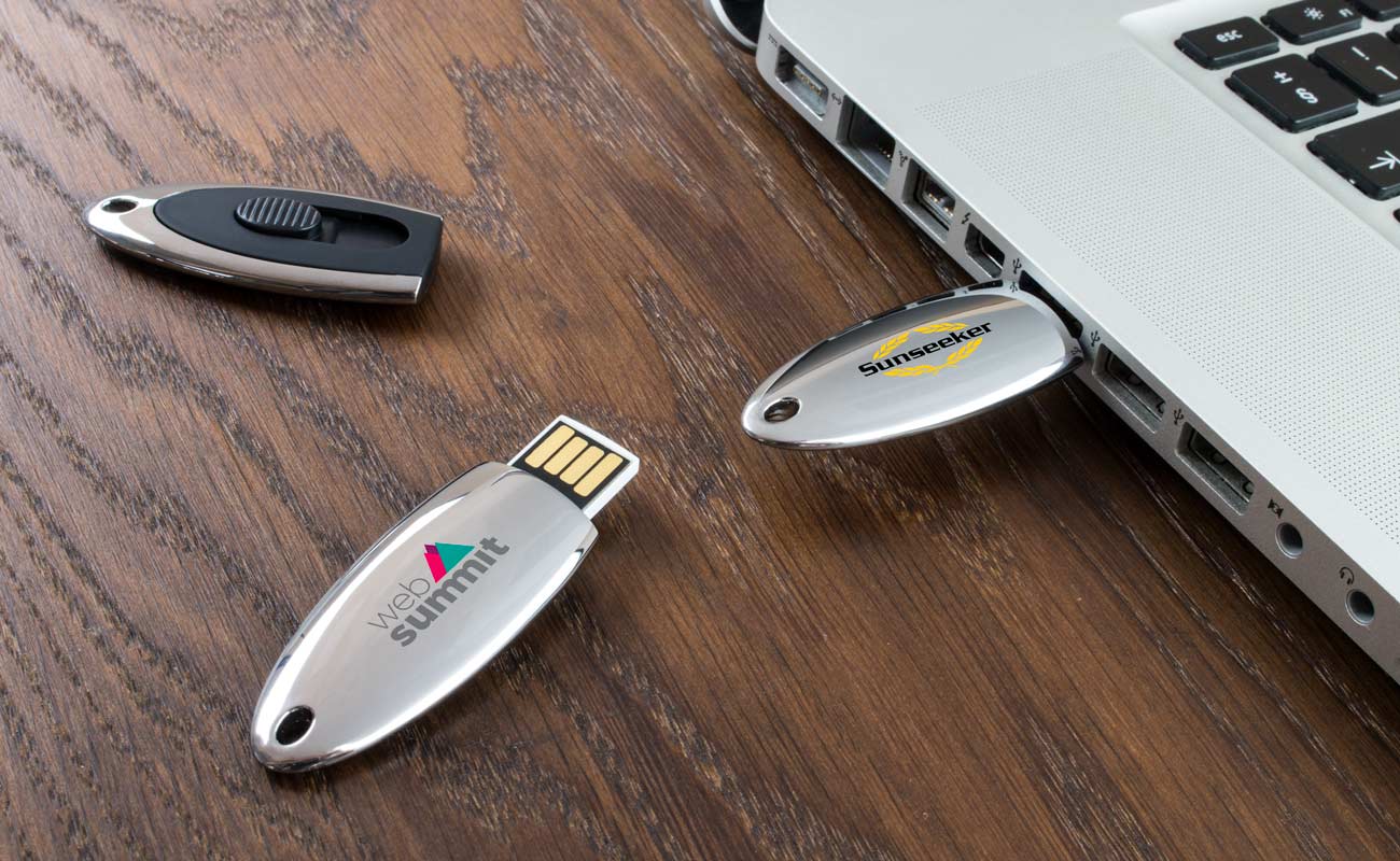 Ellipse - USB Sticks mit Logo