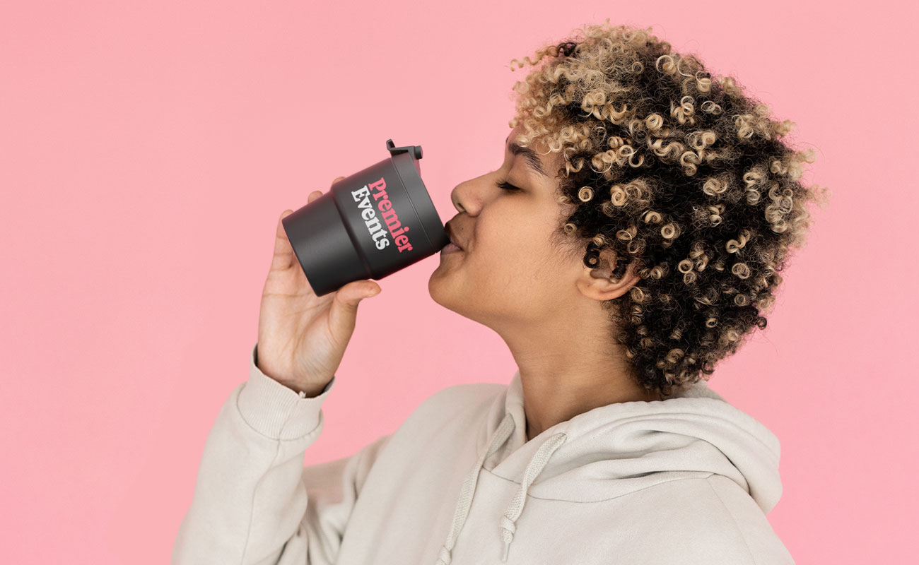 Espresso - Espresso-Reisebecher mit Logo gallery thumbnail