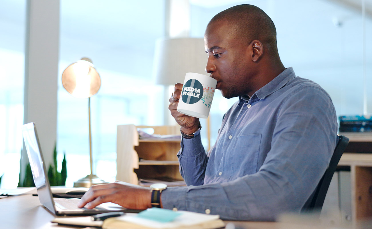 Eterna - Keramikbecher mit Logo gallery thumbnail