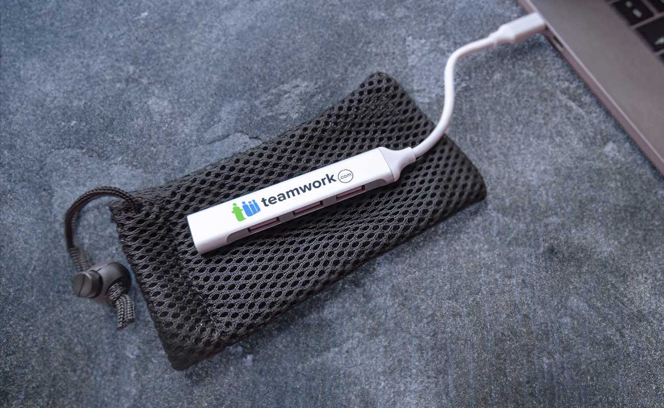 Expand - USB Hub 4 mit Logo gallery thumbnail