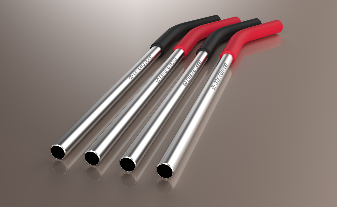 Funky - Wiederverwendbares Trinkhalm Personalisierte gallery thumbnail