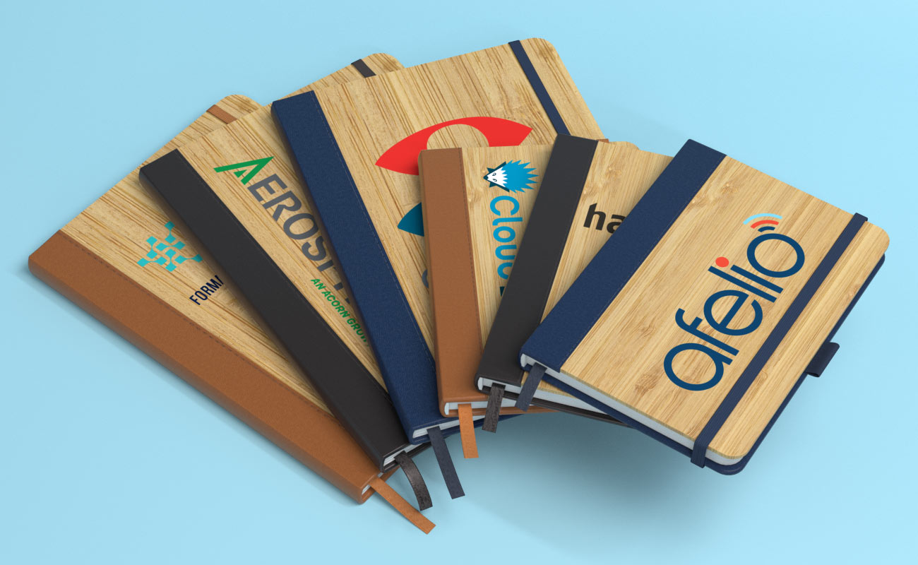 Grove - Personalisierte Bambus-Notizbücher als Werbemittel gallery thumbnail