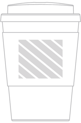 Reise-Becher Siebdruck