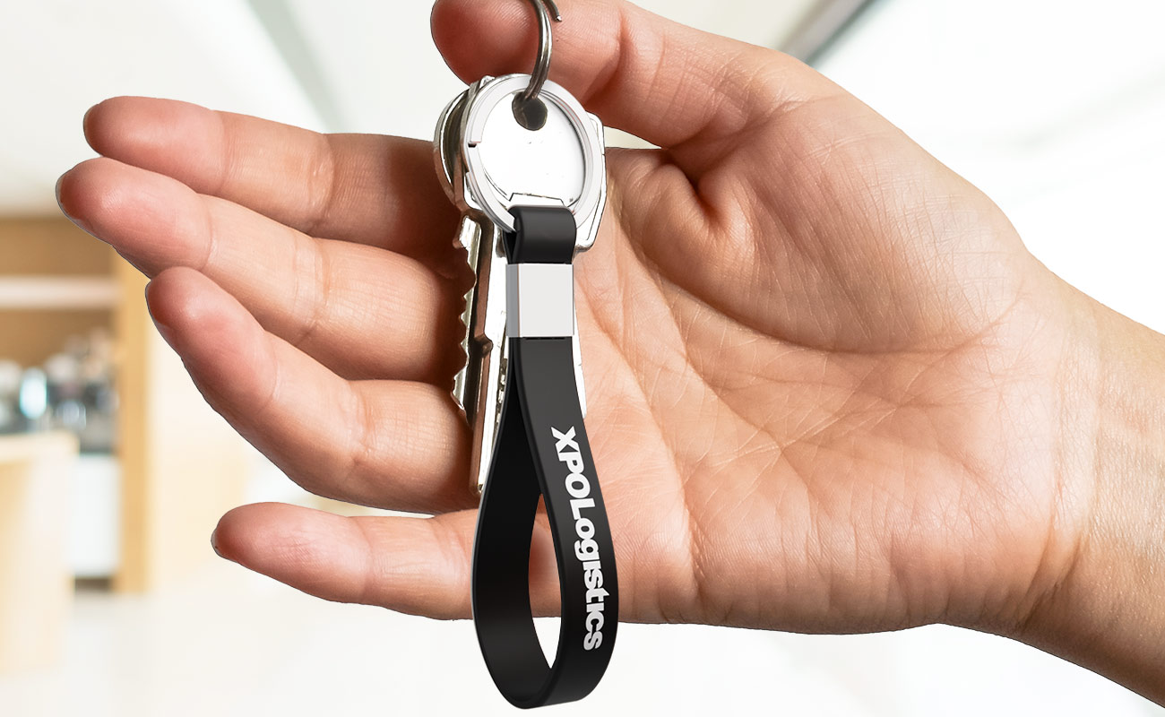 Jangle - Personalisierte Silikon-Schlüsselanhänger mit Logo gallery thumbnail