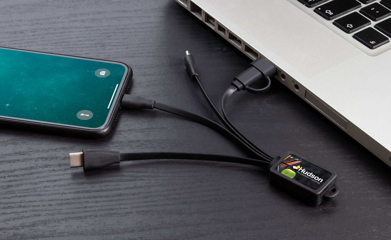 Multi - Bedrucktes Octopus USB-Kabel gallery thumbnail