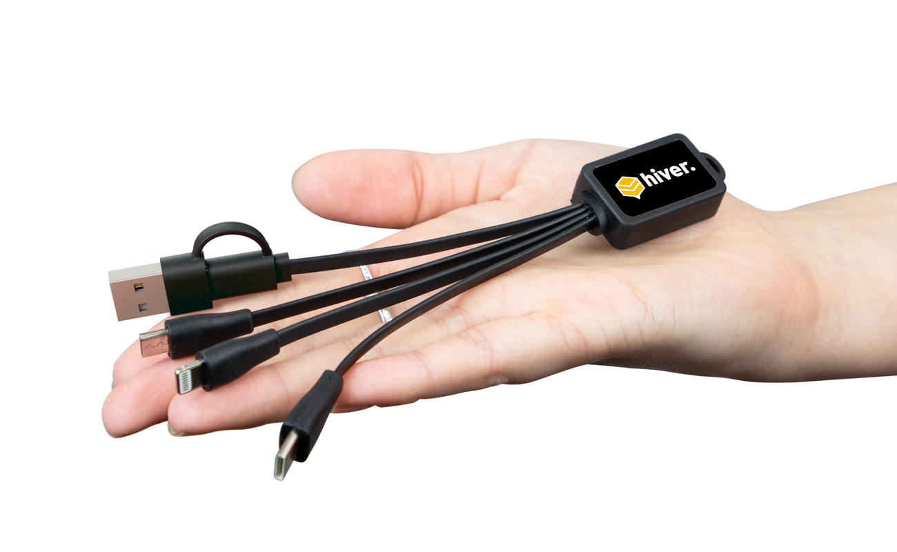 Multi - Octopus USB-USB-Kabel bedruckt gallery thumbnail