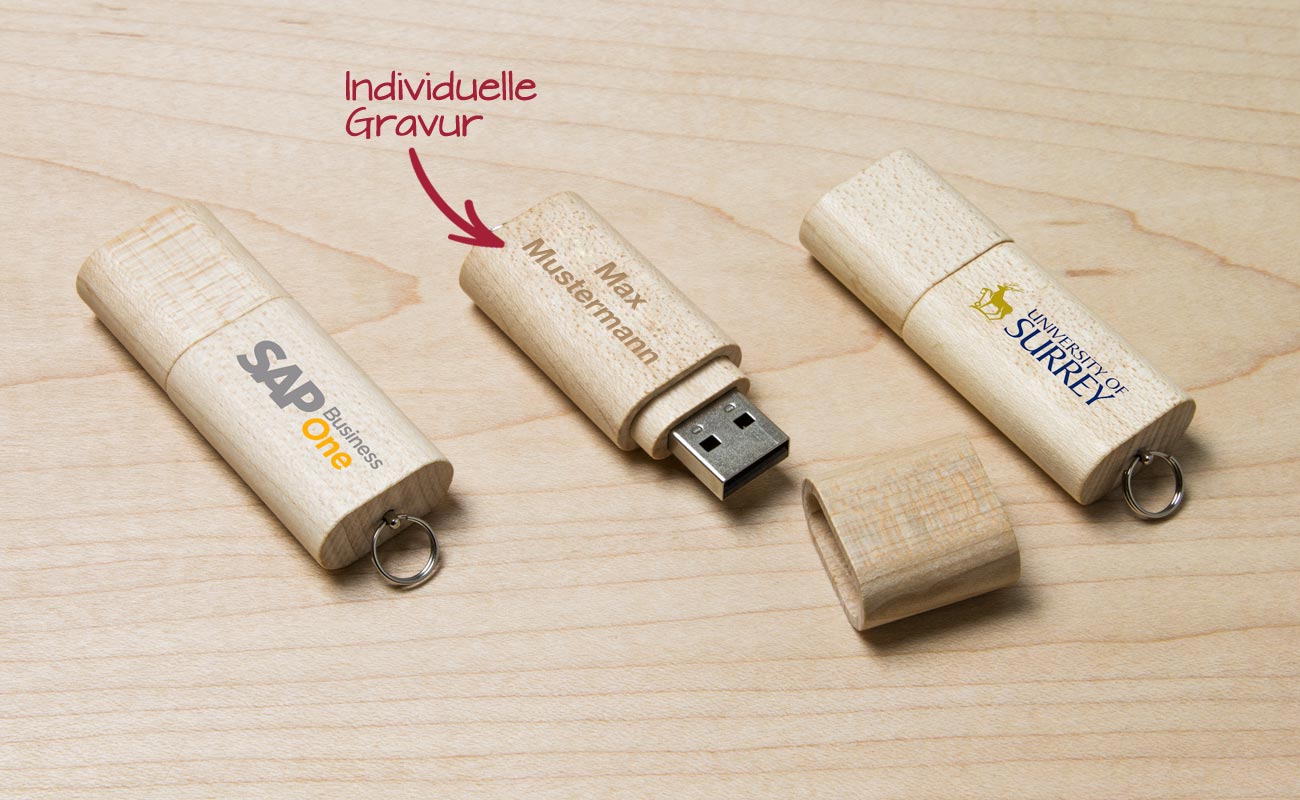 Nature - USB Stick Holz