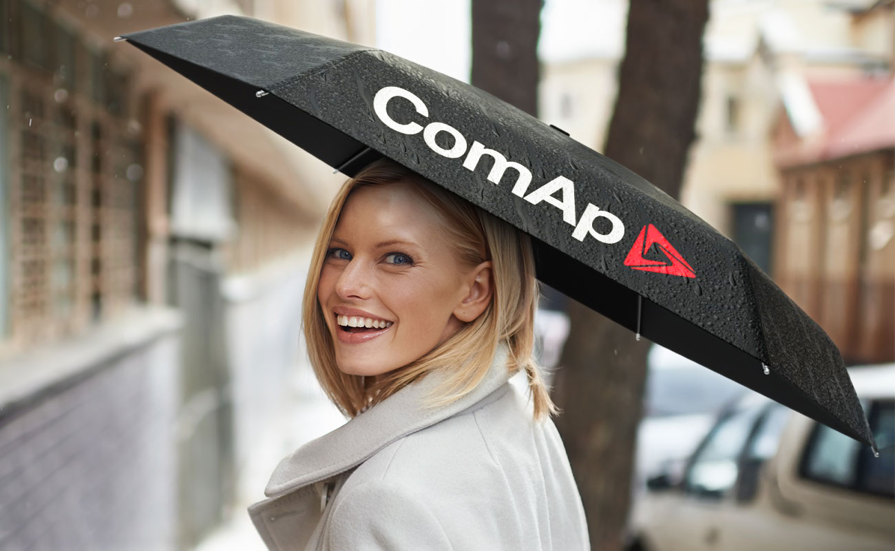 RainHalo - Personalisierte Regenschirme mit Logodruck gallery thumbnail