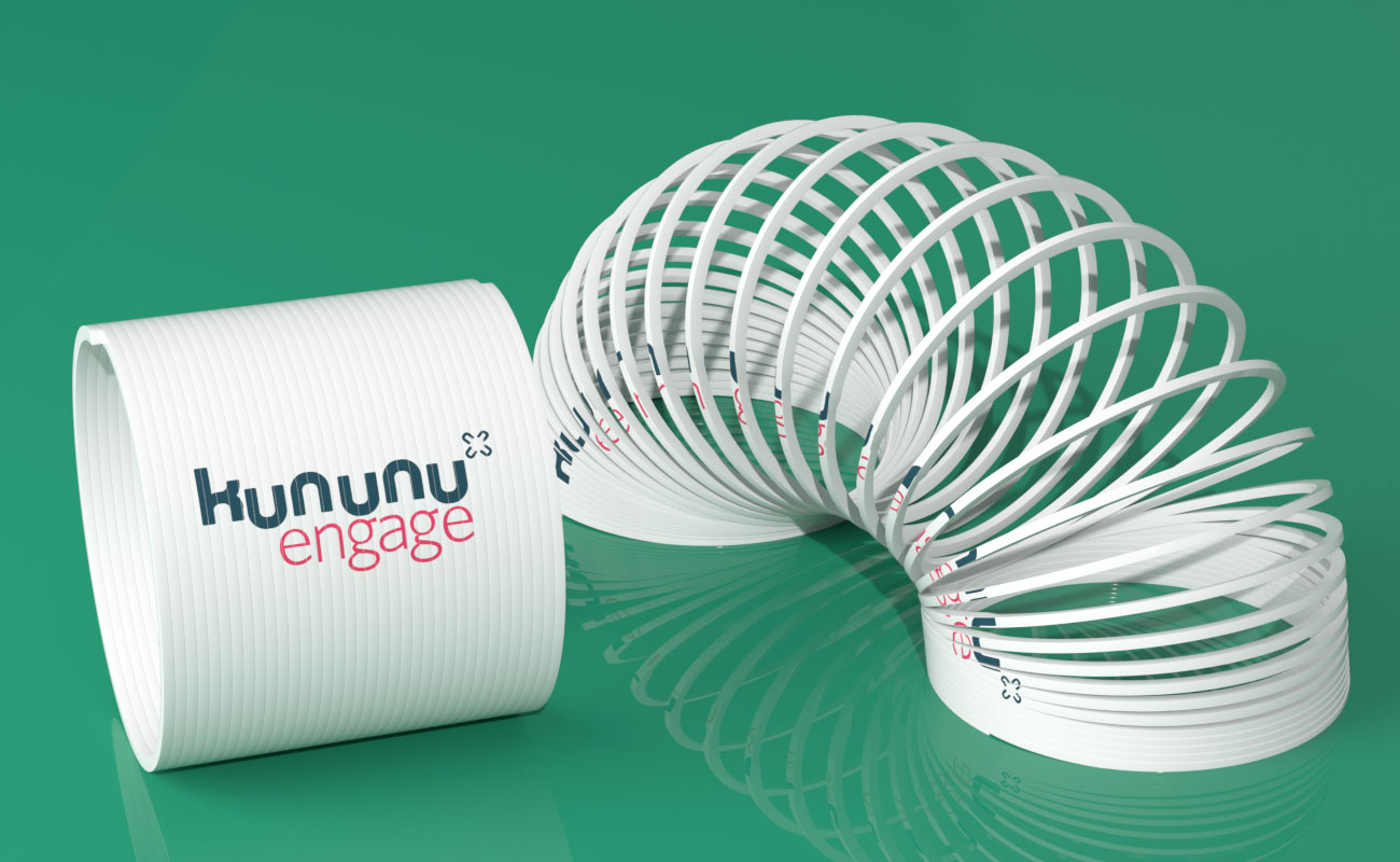 Reel - Federndes Spielzeug mit Logo gallery thumbnail