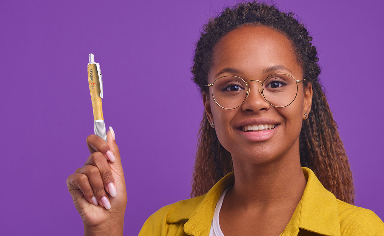 Ridge - Personalisierte Kugelschreiber aus Bambus als Werbeartikel gallery thumbnail