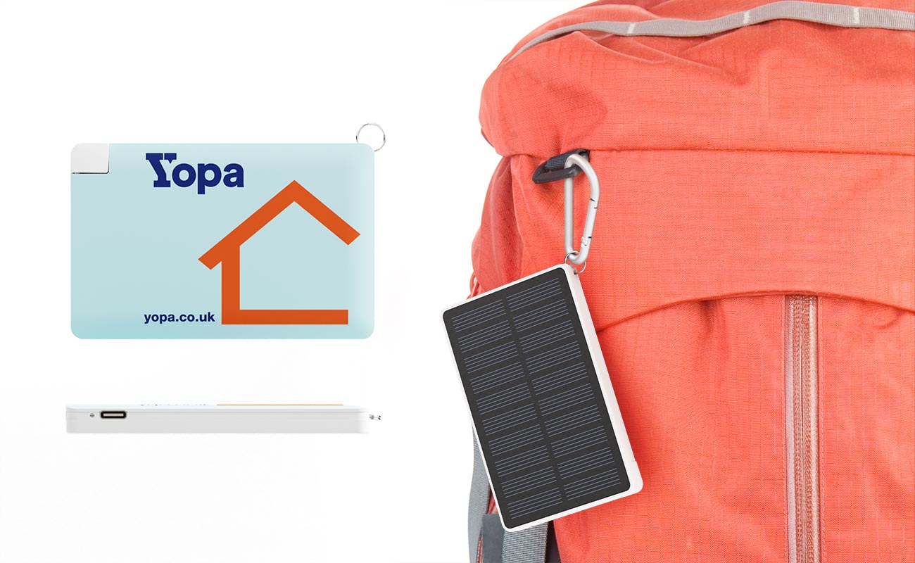 Solar Card - individualisierte Solarstom betriebene Powerbank gallery thumbnail