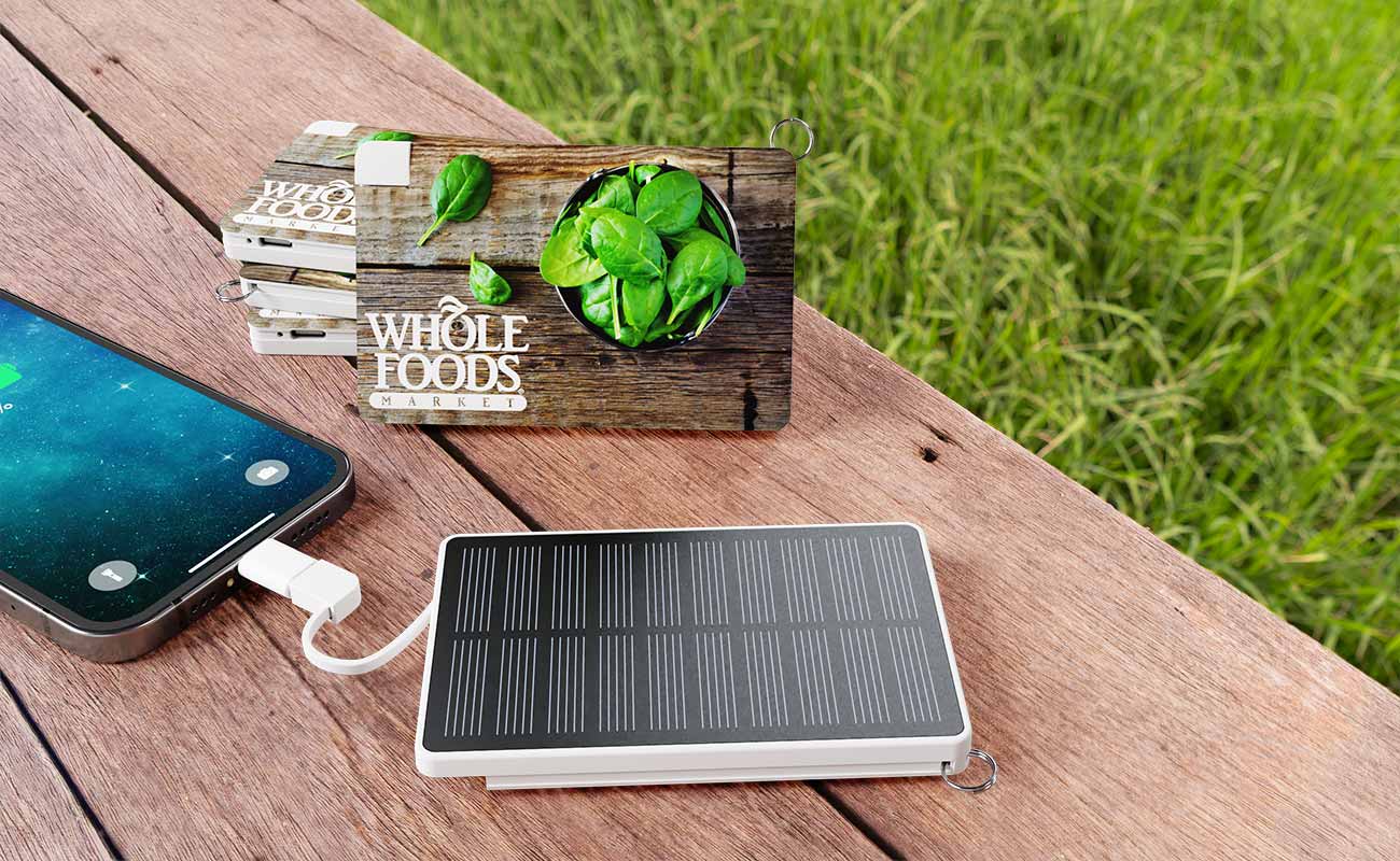 Solar Card - individualisiertes Solar betriebenes Ladegerät gallery thumbnail