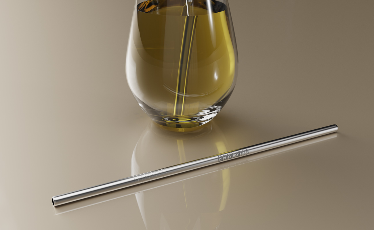 Straight - Wiederverwendbares Trinkhalm Werbemittel gallery thumbnail