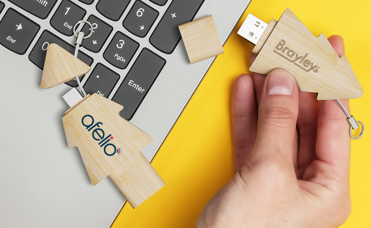 Tree Duo - USB Stick bedrucken gallery thumbnail