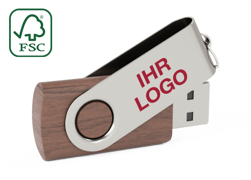 Twister Wood - USB Stick Logo Twister Wood - USB Stick Logo