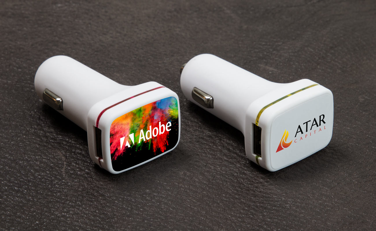 Vista - USB Ladegerät mit Logo gallery thumbnail