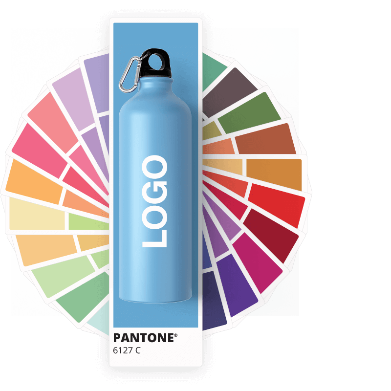 Vita Pantone® eingefärbte Trinkflaschen Vita Pantone® eingefärbte Trinkflaschen